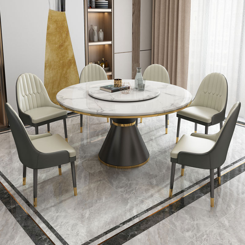 Home Nordic style modern minimalist style ceramic dining table
