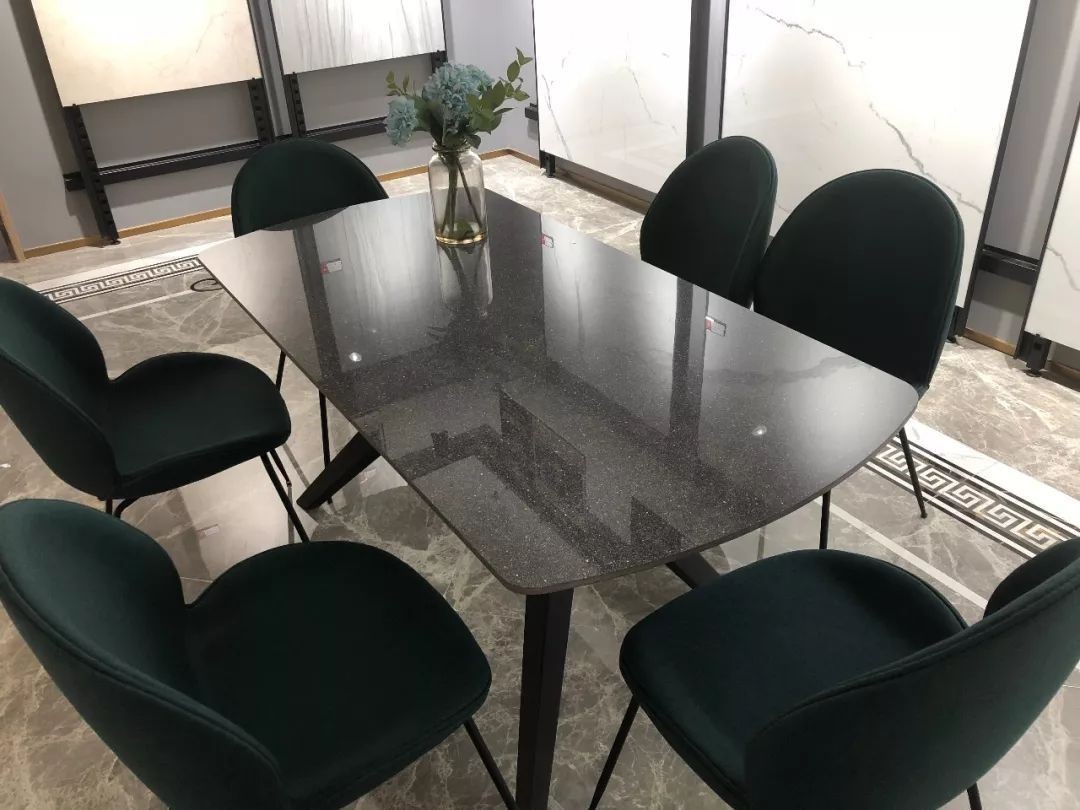 Introduce different types of ceramic top dining table, Custom ceramic