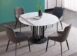 Custom Luxury Round Ceramic Dining Table for Upscale Homes